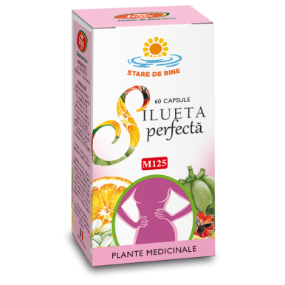 Silueta perfecta, M125, 60 capsule, Fares