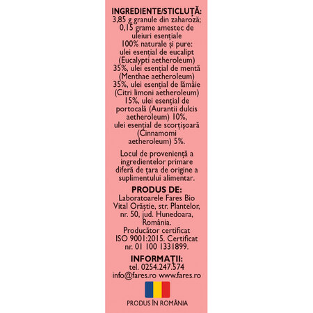 Hapciu usureaza respiratia granule, R32, 4 g, Fares 662161