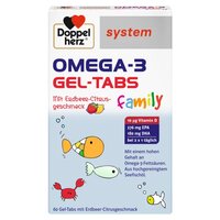 Omega 3 Gel Tabs, 60 comprimate masticabile, Doppelherz