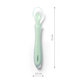 Lingurita flexibila din silicon, Menta, Babyono 662248