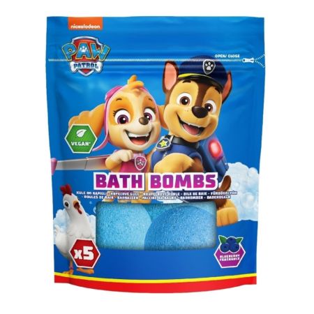 Bombe de baie Paw Patrol, 5 bucati, Edg