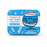 Cutie Pansamente cu tatuaje Mr. Men Bump, 24 bucati, Take Care