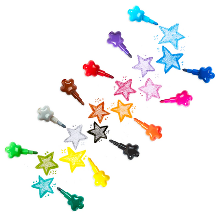 Creioane Intercalate Stars, 3 ani+, Ooly 662491