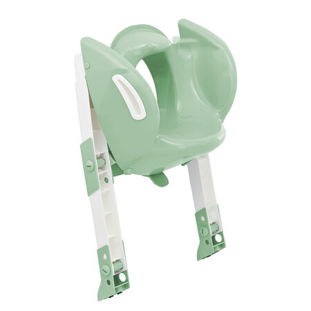 Reductor pentru toaleta cu scarita Kyddyloo Celadon, Green, Thermobaby 662513