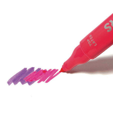 Carioci duble Color Layers, +6 ani, 8 bucati, Ooly 662605