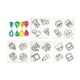Set DYI Bratara de arta retractabila, +6 ani, Ooly 662618