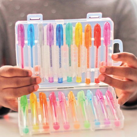 Pixuri cu gel parfumate Mini Doddlers, +3 ani, 20 bucati, Ooly 662622