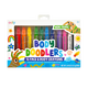 Creioane pictura pentru fata si piele Body Doodlers, +6 ani, 12 bucati, Ooly 662631