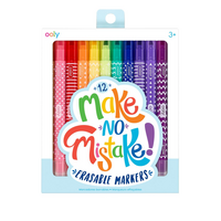 Carioci care se sterg Make no mistake, +3 ani, 12 bucati, Ooly