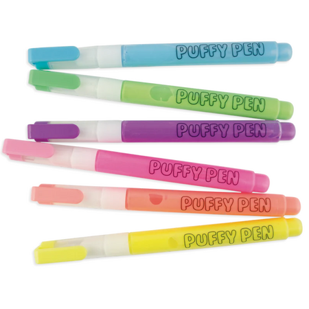 Carioci magice cu efect 3D Puffy Pens, +3 ani, Ooly 662648