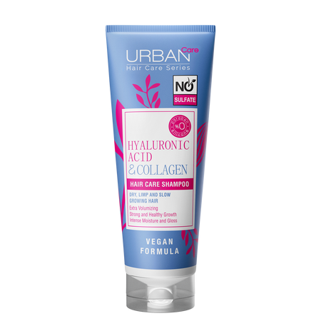 Sampon cu acid hialuronic si colagen, 250 ml, Urban Care