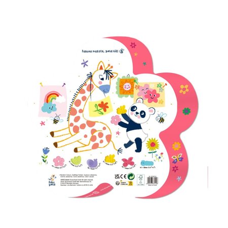 Set creioane cerate pentru degete Gradina, 18 luni+, Haku Yoka 662695