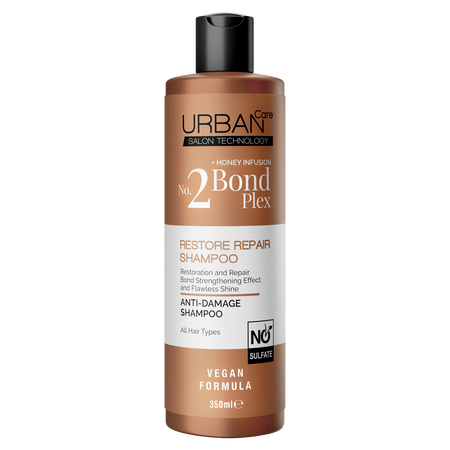 Sampon de reparare si restaurare Bond Plex, 350 ml, Urban Care