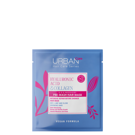 Masca de par pre-samponare cu acid hyaluronic si collagen, 50 ml, Urban Care