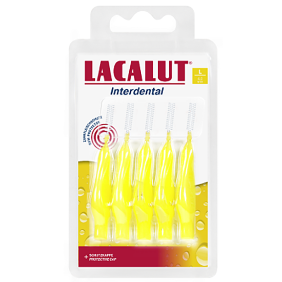 Periute interdentare L 4.00 mm, 5 bucati, Lacalut