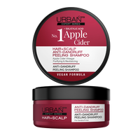 Sampon peeling cu cidru de mere Apple Cidre, 200 ml, Urban Care