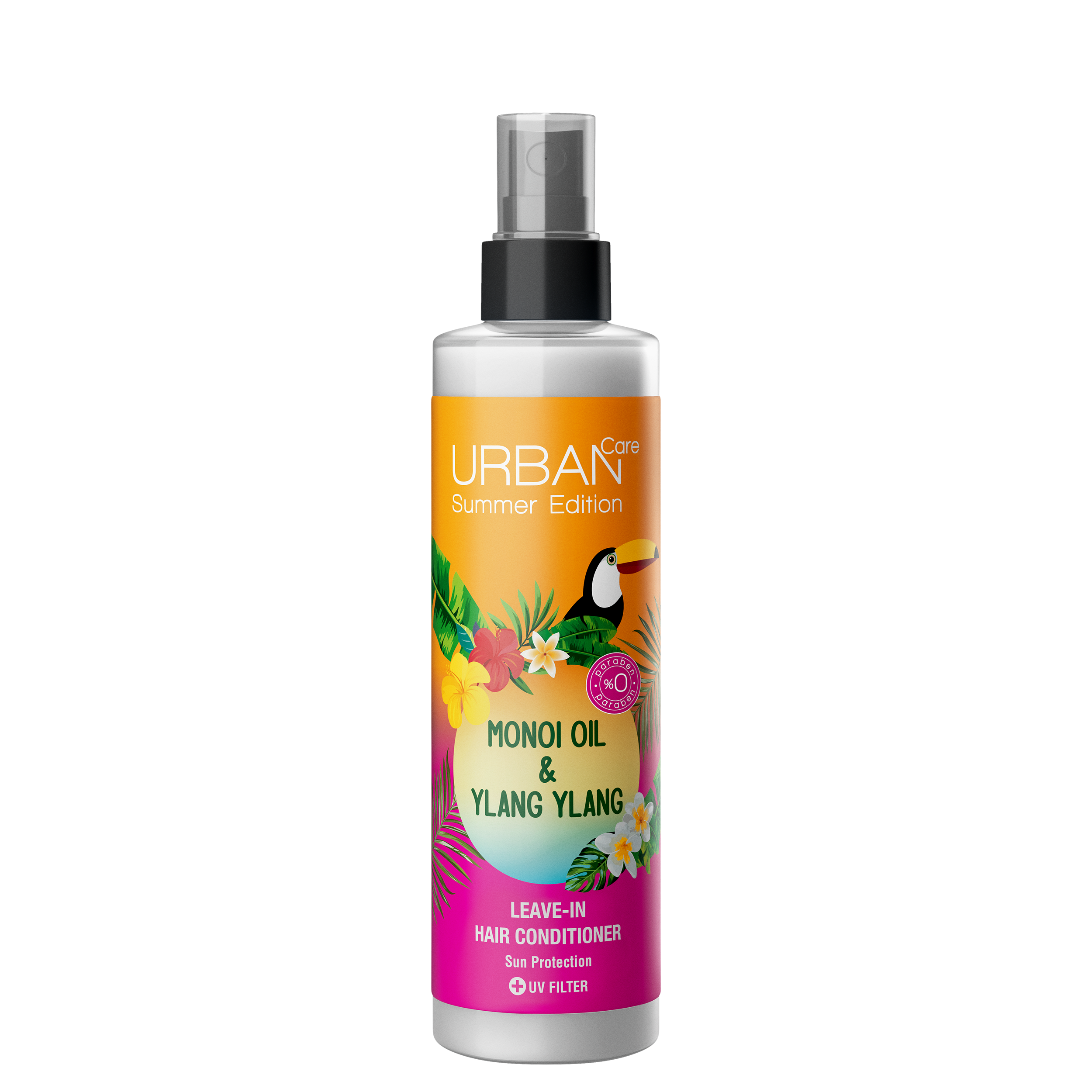 Balsam spray fara clatire cu ulei de Manoi si Ylang Ylang, 200 ml, Urban Care