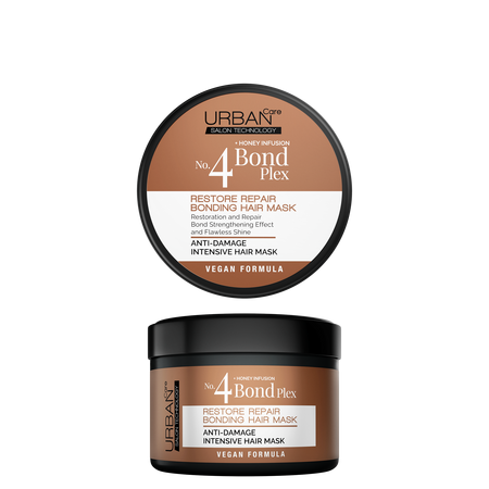 Masca de par intensiva pentru reparare si restaurare Blond Plex, 230 ml, Urban Care
