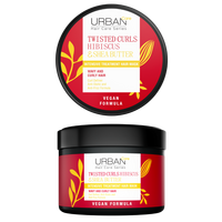Masca intensiva pentru par cret Hibiscus si unt de Shea, 230 ml, Urban Care