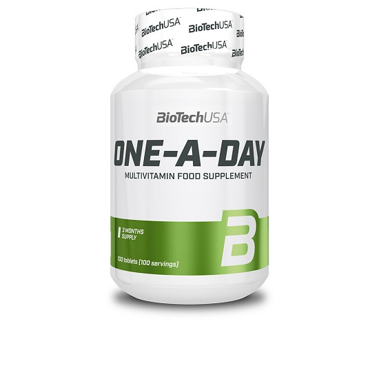 One-a-day multivitamine, 100 capsule, Biotech USA