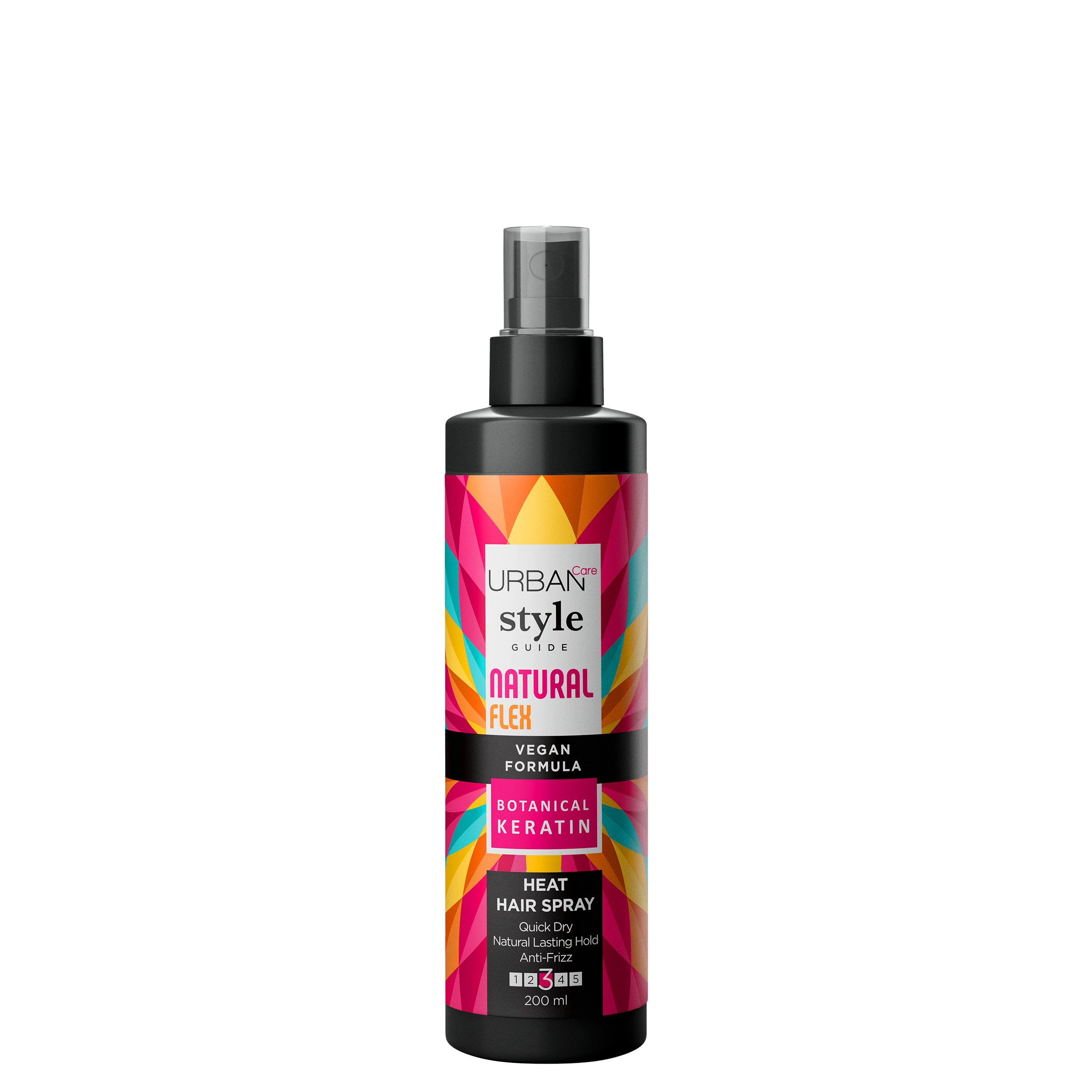 Spray fixativ pentru stilizare Natural Flex, 200 ml