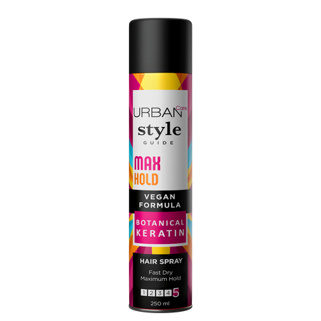Spray fixativ Max Hold, 250 ml, Urban Care