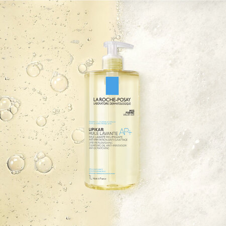 Ulei de spalare relipidant pentru pielea uscata cu tendinta atopica Lipikar AP+, 1000 ml, La Roche Posay 819405