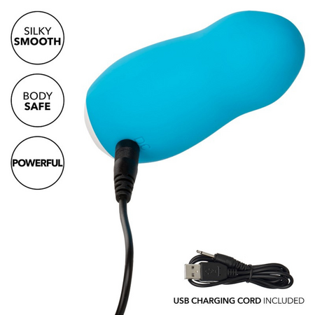 Stimulator Sugar Dream, 10 functii de vibratie, Albastru, CalExotics 662952