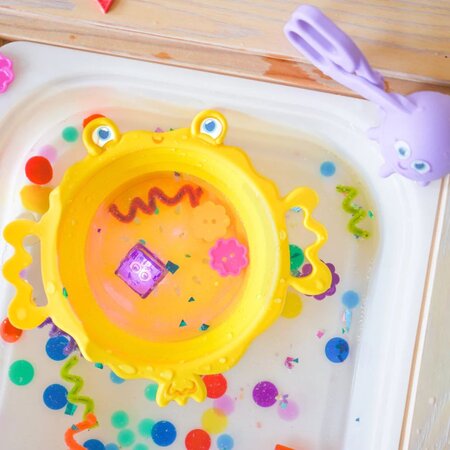 Set instrumente senzoriale Pick-Up Pals, +18 luni, Glo Pals 662985