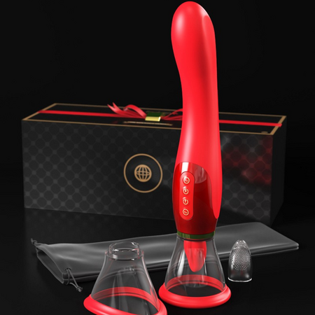 Stimulator Fantasy 24k Gold Edition, 3 moduri de viteza, PipeDream 662999