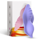 Vibrator din silicon cu telecomanda, 9 moduri de vibratie, Mov, Armony 663092