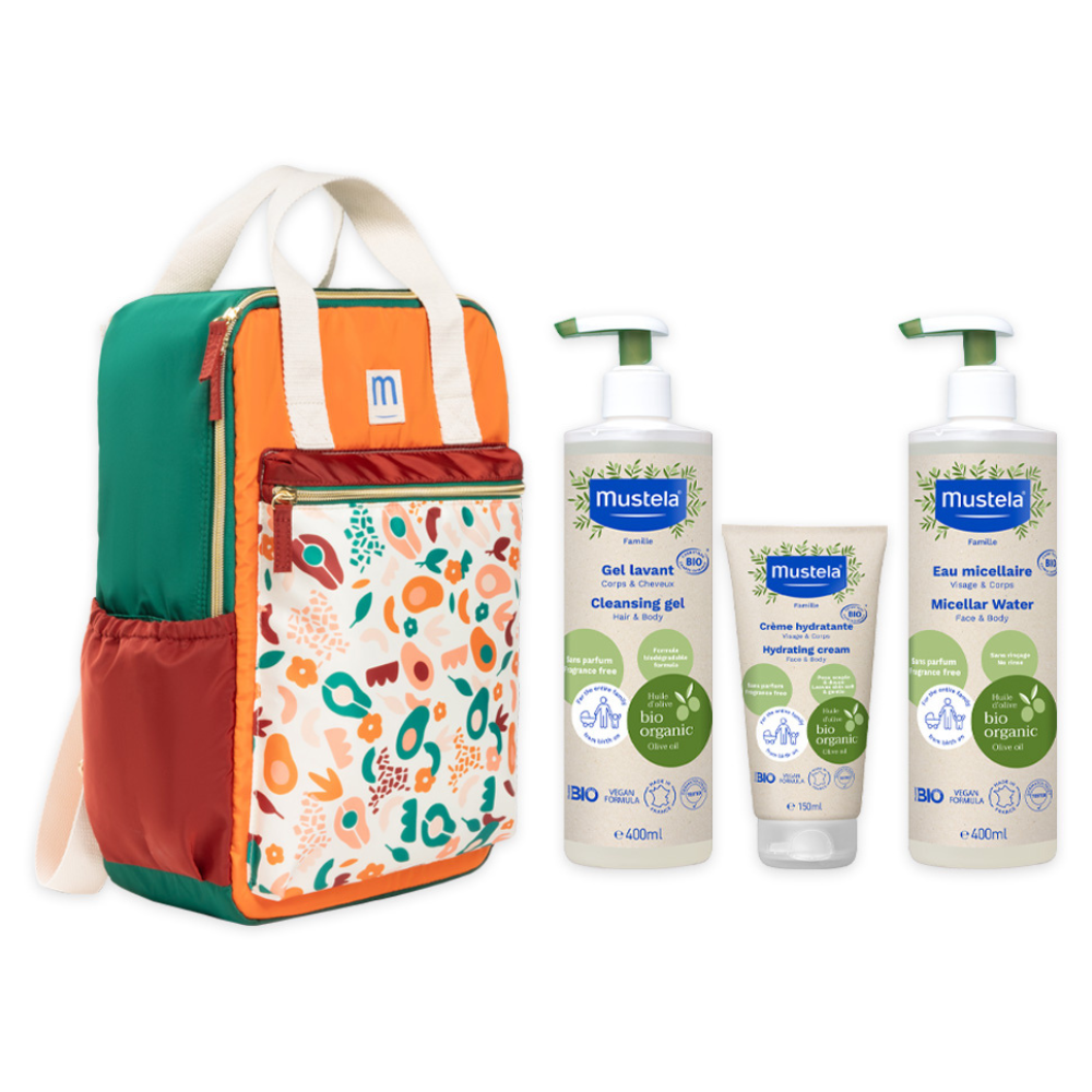 Pachet pentru toata familia + Rucsac Be Eco, Mustela