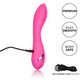 Vibrator din silicon Surf City Centerfold, 10 functii de vibratie, Roz, California Dream 663105