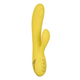 Vibrator din silicon San Diego Seduction, 10 functii de vibratie, Galben, California Dream 663116