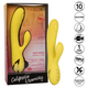 Vibrator din silicon San Diego Seduction, 10 functii de vibratie, Galben, California Dream 663122