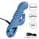 Vibrator din silicon Santa Cruz Coaster, 10 functii de vibratie, Albastru, California Dream 663150