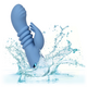Vibrator din silicon Santa Cruz Coaster, 10 functii de vibratie, Albastru, California Dream 663151