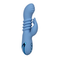 Vibrator din silicon Santa Cruz Coaster, 10 functii de vibratie, Albastru, California Dream 663148