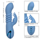 Vibrator din silicon Santa Cruz Coaster, 10 functii de vibratie, Albastru, California Dream 663152
