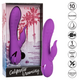Vibrator din silicon Valley Vamp, 10 functii de vibratie, Violet, California Dream 663184