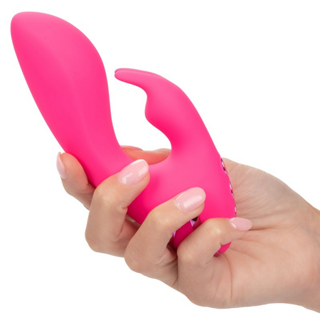 Vibrator din silicon So. Cal, 10 functii de vibratie, Roz, California Dream 663207