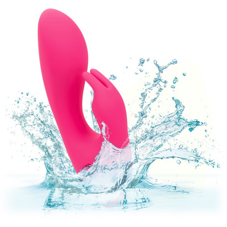 Vibrator din silicon So. Cal, 10 functii de vibratie, Roz, California Dream 663206