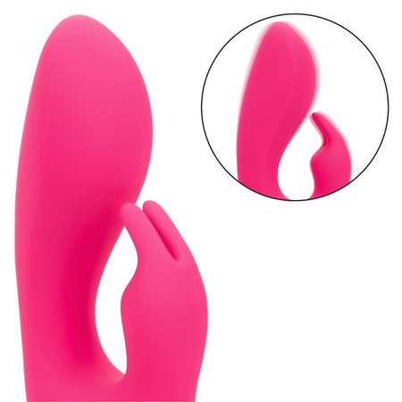 Vibrator din silicon So. Cal, 10 functii de vibratie, Roz, California Dream 663208
