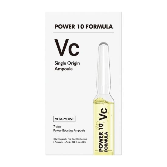 Fiole cu Vitamina C pentru ingrijirea tenului, Single Origin VC, 7x1.7 ml, Its Skin