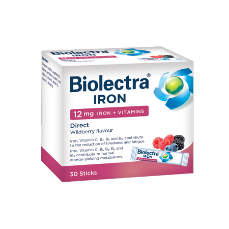 Biolectra Iron, 30 plicuri, Hermes Arzneimittel 663297