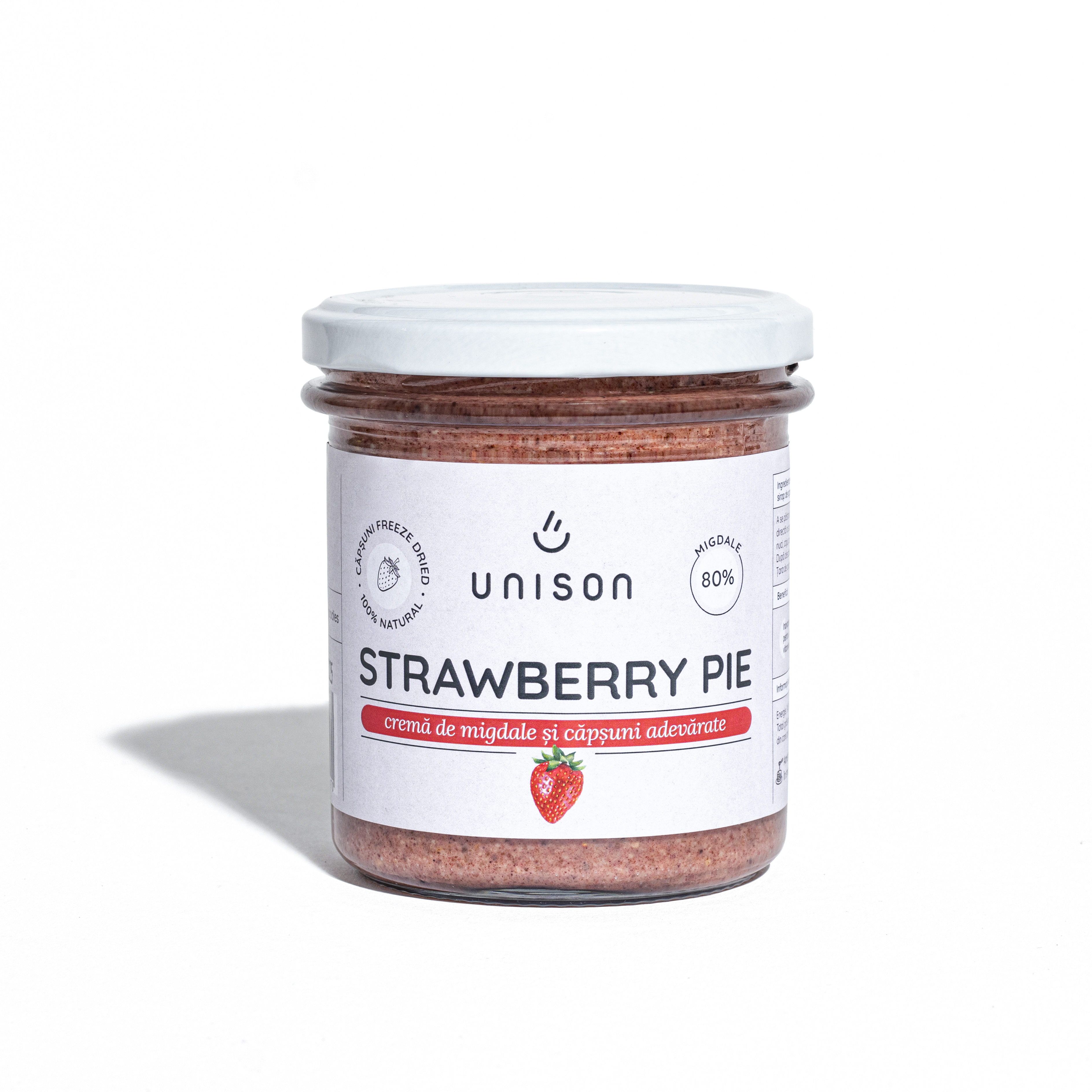 Crema tartinabila Strawberry Pie, 300 g, Unison