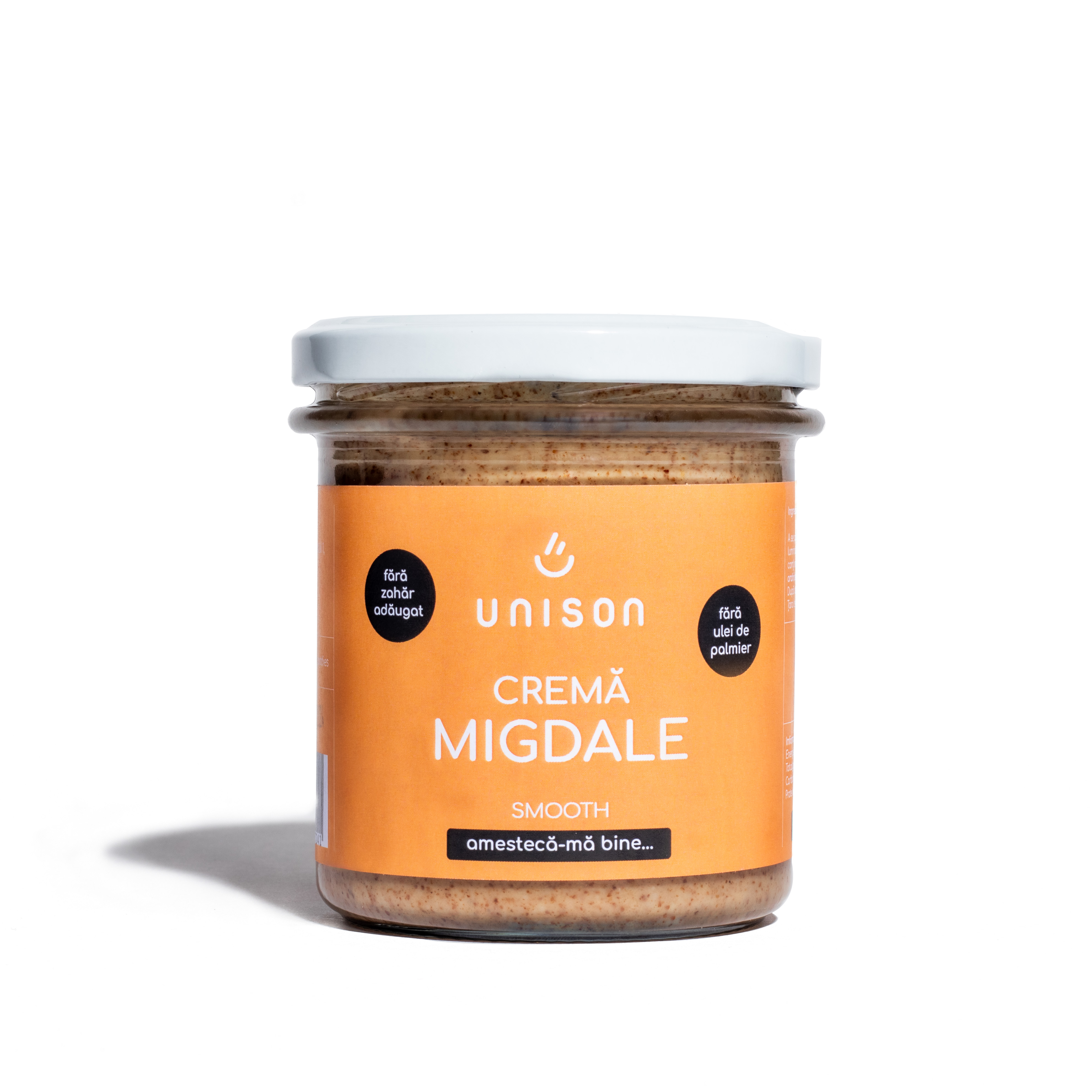 Crema tartinabila de migdale, 300 g, Unison