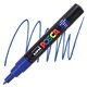 Marker pe baza de apa PC-1M Uni, 0.7 MM, Albastru, Posca 663440