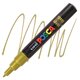 Marker pe baza de apa PC-1M Uni, 0.7 MM, Auriu, Posca 663454