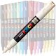 Marker pe baza de apa PC-1M Uni, 0.7 MM, Ivory, Posca 663524